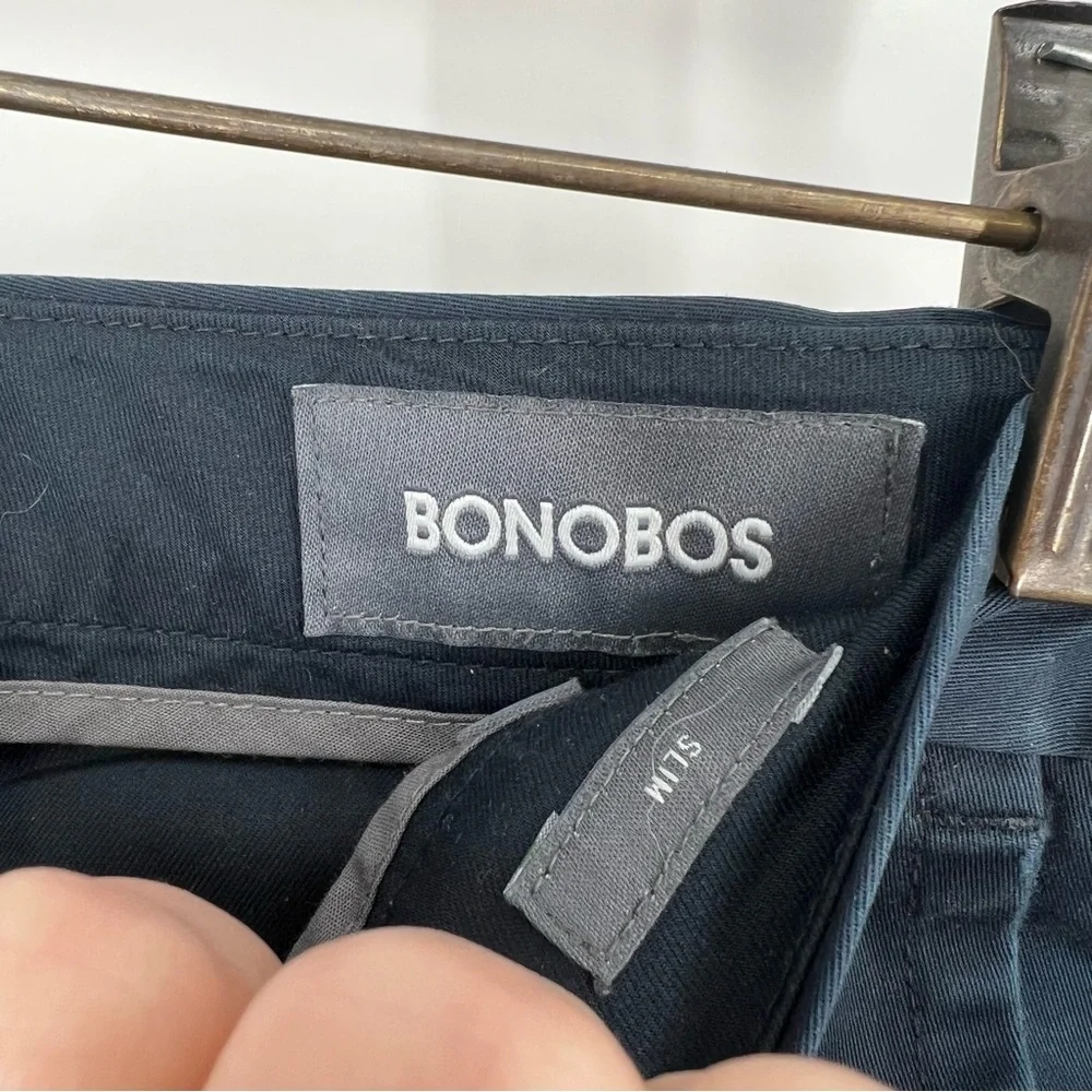 Bonobos 31 x 30 Weekday Warrior Navy Blue Chino Pants